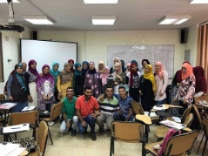 A workshop of enterpreneurship of benha University's students in cooperation with the ministry ofcommunication