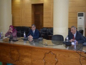 Preparing to carry out the initiative of Egypt's craftsmen in Benha University