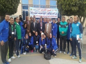 Benha University wins 6 medals in the Universities' youth week at Kafr-EL-Sheikh