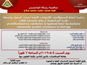 A master's thesis discussion of the researcher/ Heba Mohammed Refaat