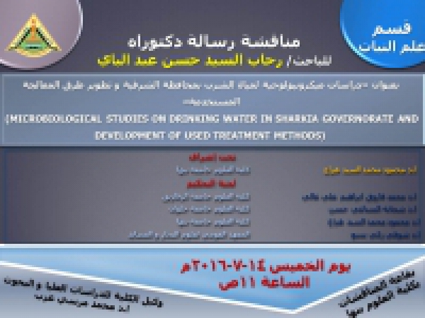 Doctoral Dissertation of Researcher / Rehab el Sayed Hasan Abd el Bary
