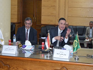 "Expanding decentralization at work and our aim is triggered toward public interest" says EL-Saied