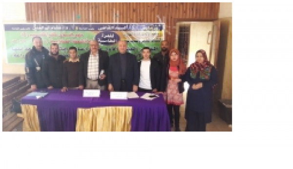Ahmed Yasser, the student of the faculty, obtains the first place at the first scientific conference of the Inventions and Creations in Benha University