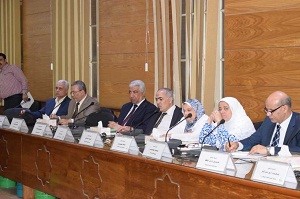 In the leaders' council of Benha university: starting the reformation works by the university's students